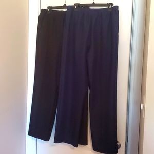 Elastic-waist pants
